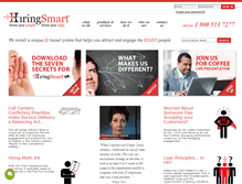 Tablet Screenshot of hiringsmart.com